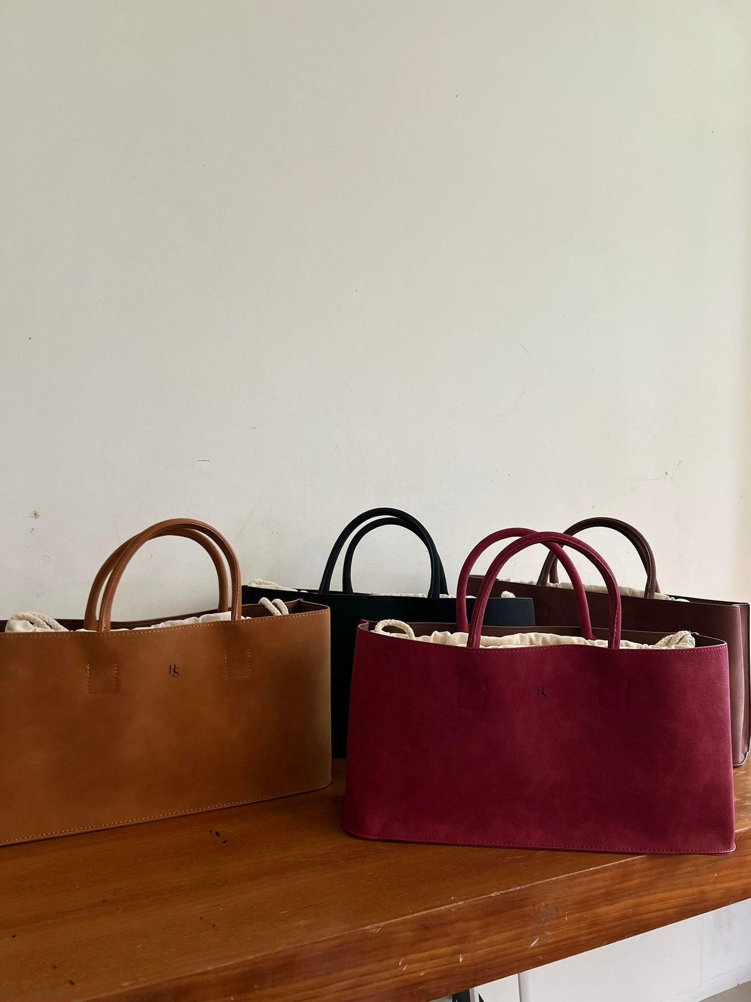 STELLA Suede Tote Bag